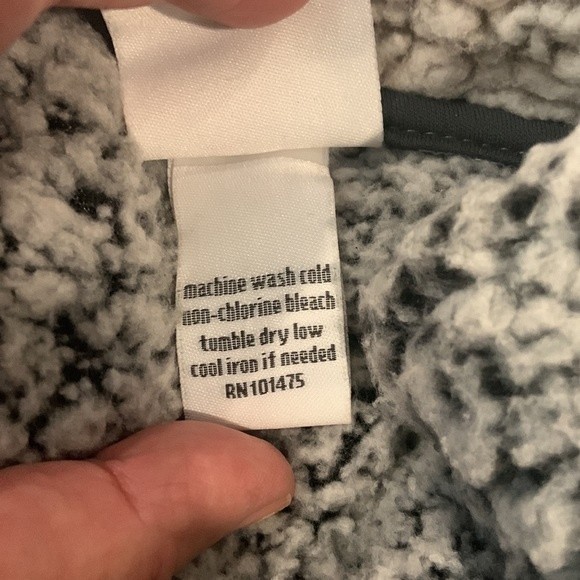 J. America fleece sweater women’s large - Picture 6 of 7